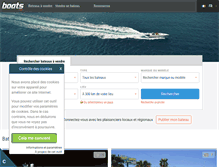 Tablet Screenshot of fr.boats.com