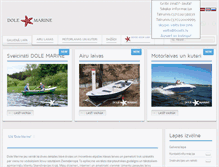 Tablet Screenshot of boats.lv